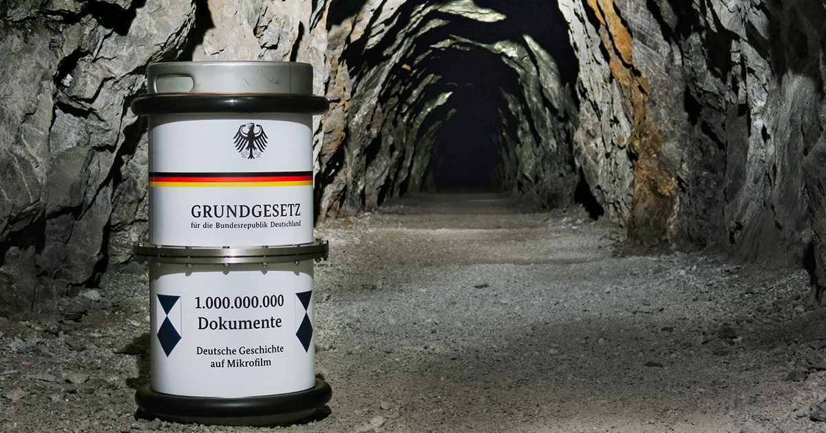 Kulturelles Gedaechtnis der Bundesrepublik im Barbarastollen