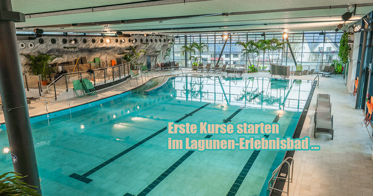 Willingen Erste Kurse starten im Lagunen Erlebnisbad
