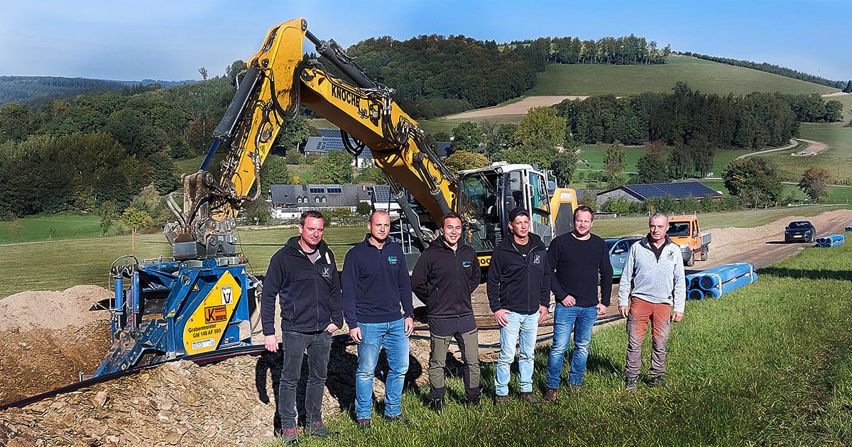 Noch mehr Sicherheit beim „Lebensmittel Nr.1“ - Neue Trinkwasser-Transportleitung am Köpperkopf 2 Neue Trinkwasser Transportleitung am Koepperkopf