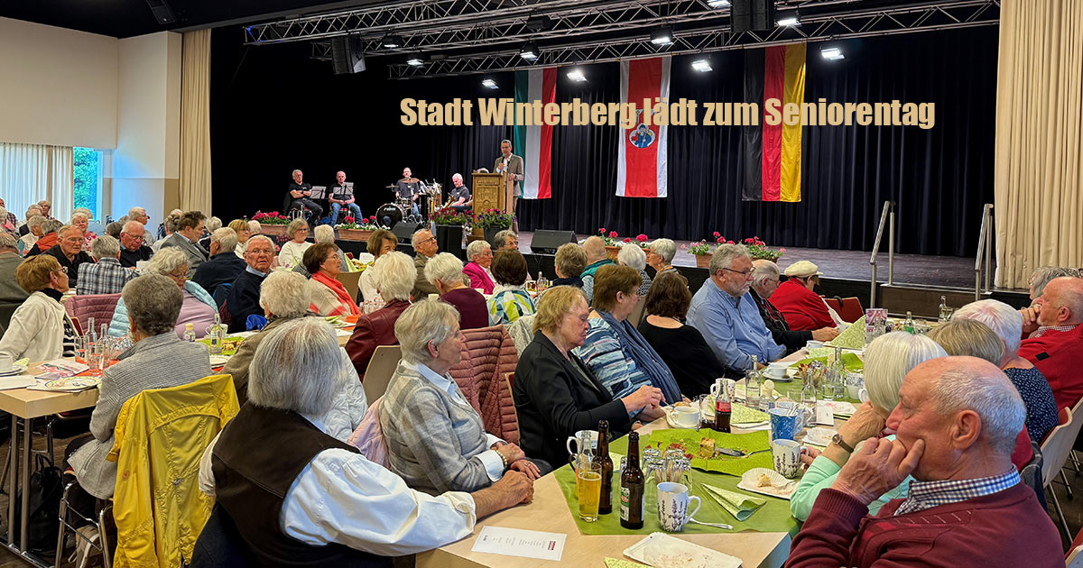Stadt Winterberg laedt zum Seniorentag