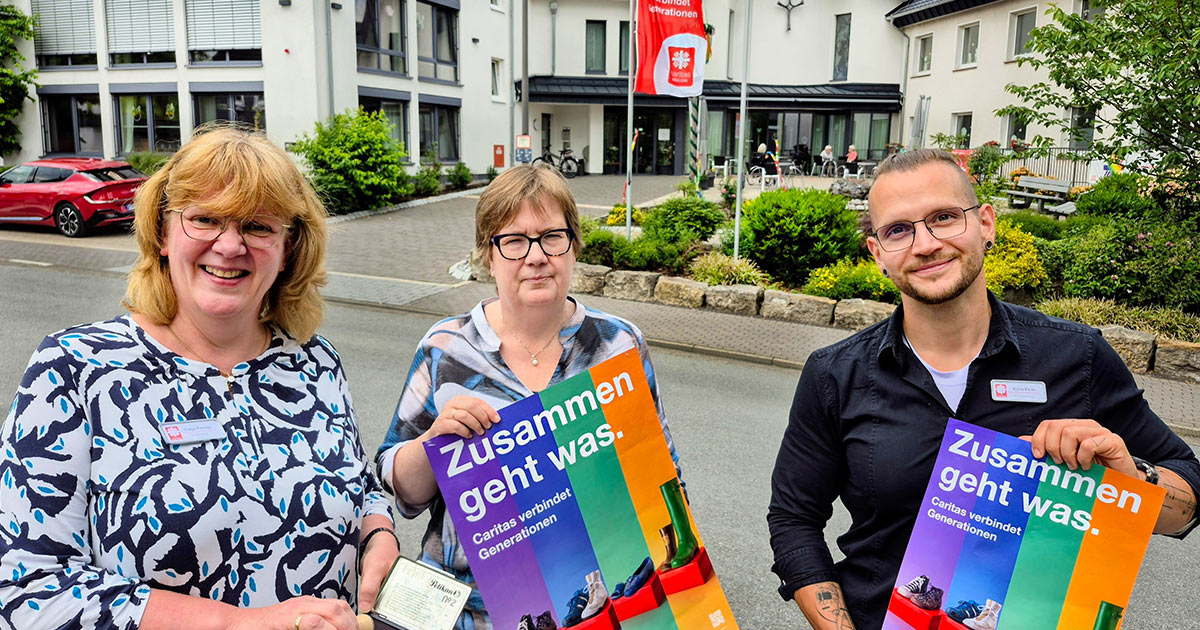Caritas Seniorenzentrum St. Engelbert wird Pilgerstation