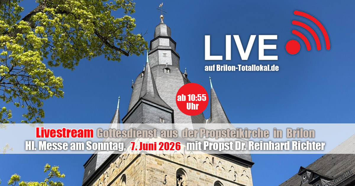 Livestream Gottesdienst am Sonntag Brilon