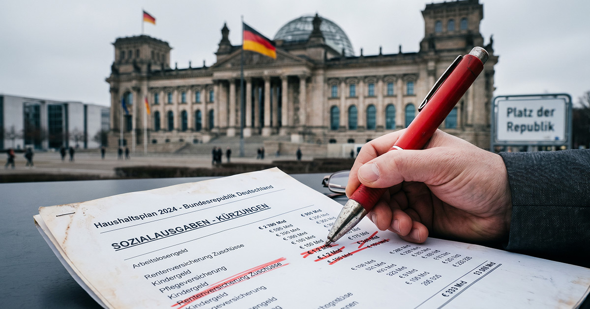 Milliarden Einsparungen im Sozialbereich