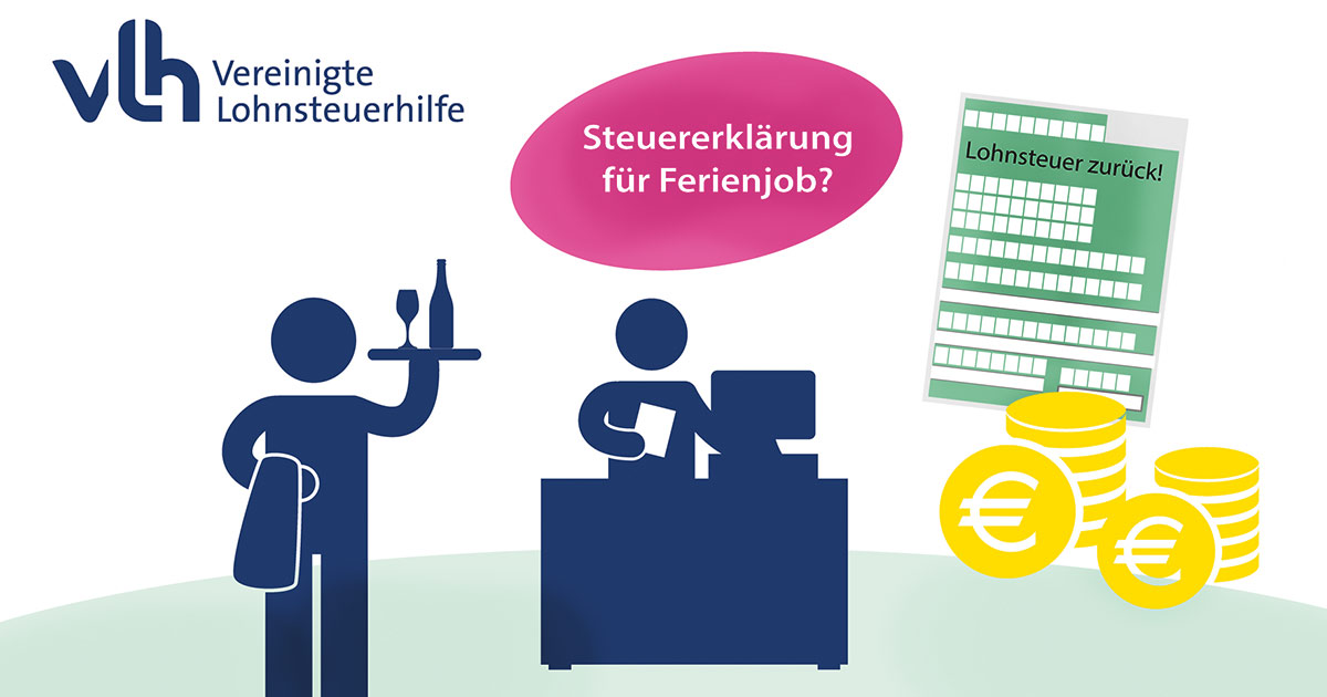 Ferienjob Gezahlte Lohnsteuer laesst sich zurueckholen
