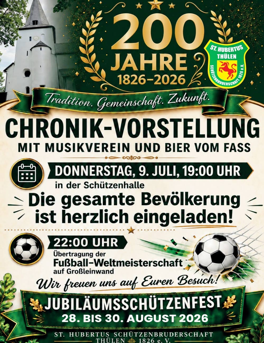 Jubilaeumsschuetzenfest Chronik