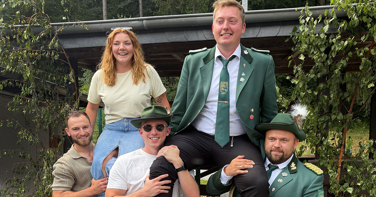 Brilon-Wald hat ein neues Königspaar! 3 Koenig Brilon Wald 1