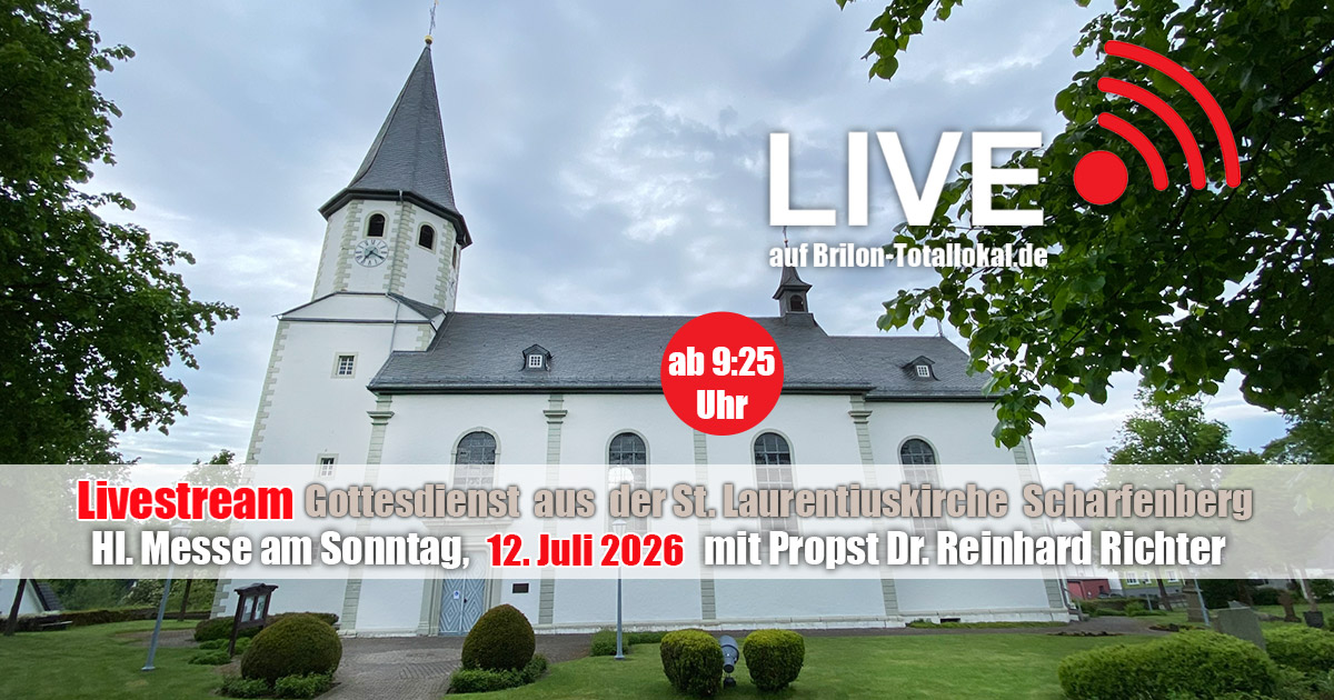 Live Gottesdienst Scharfenberg