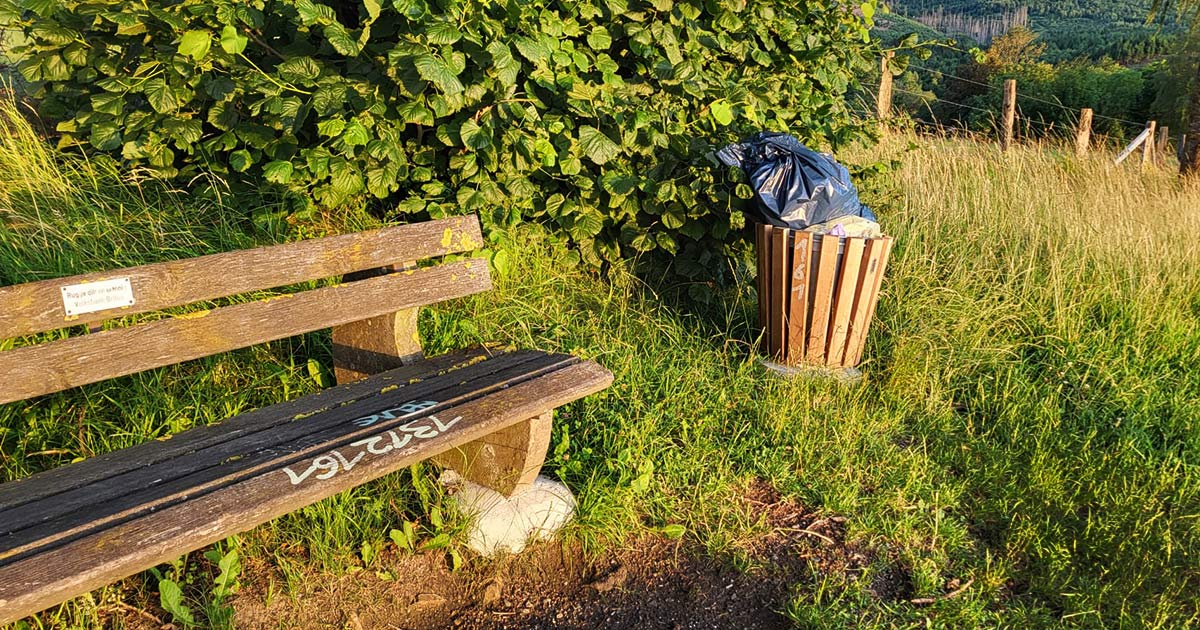 Schmierereien in Brilon