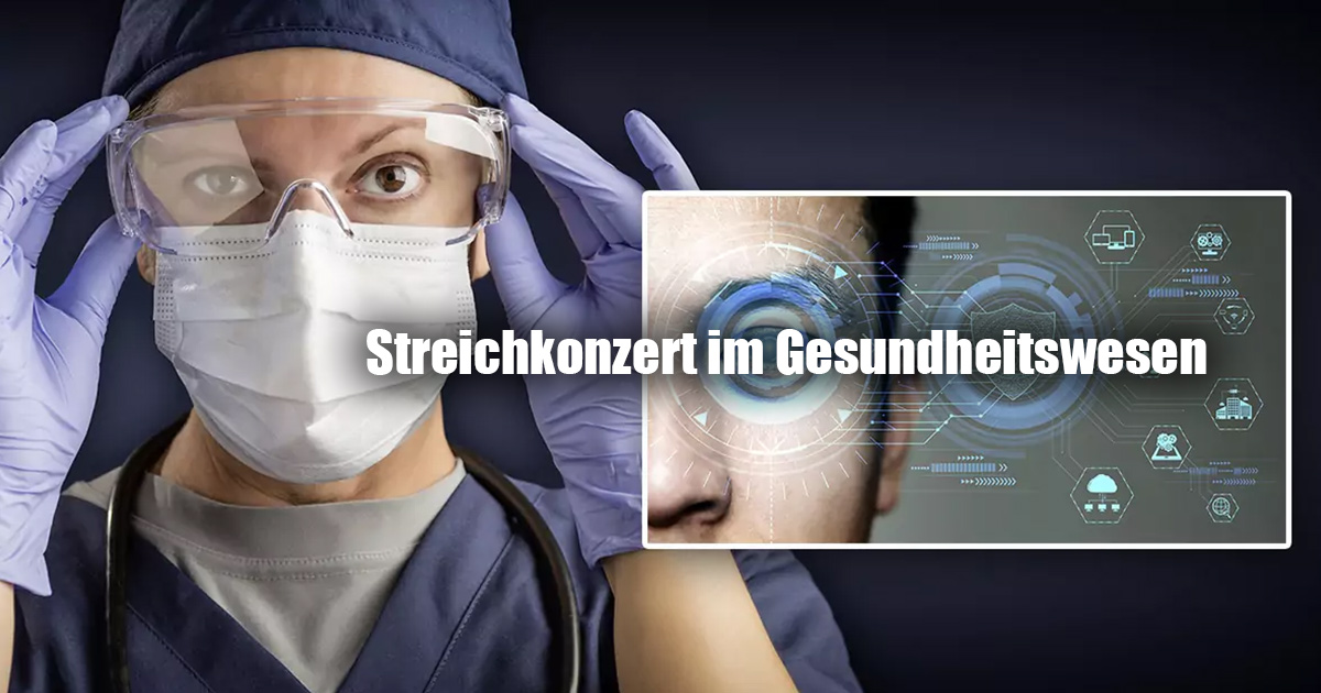 Streichkonzert im Gesundheitswesen