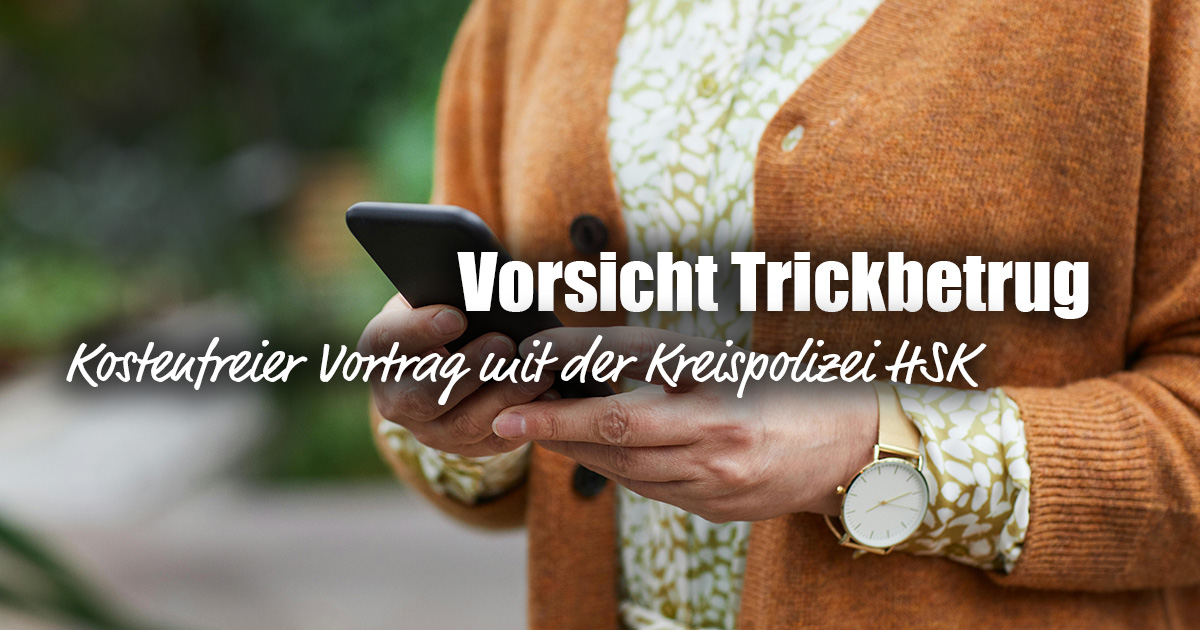 Vorsicht Trickbetrug
