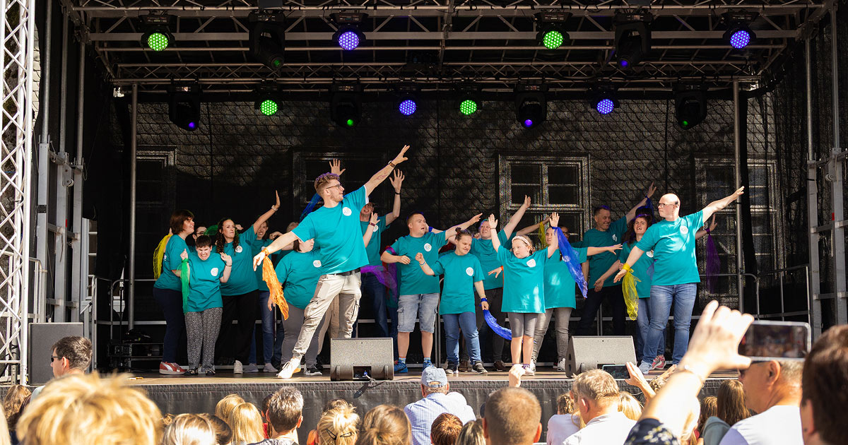 Brilon: Inklusiver Tanzworkshop mit Dominic Hoff beim SauerlandHop 12 Brilon SauerlandHop