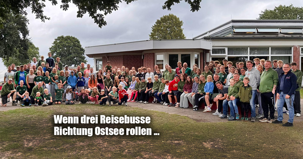 Altenbueren Drei Busse 140 Lenste Fans und jede Menge Spass