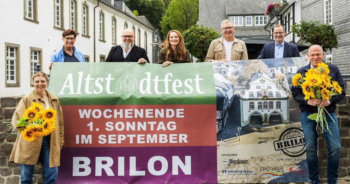 Was. Wann. Wo. Informationen zum Briloner Altstadtfest – Drei Tage Musik, Sport, Tanz, Shoppen und Kulinarik, Sauerlandrundfahrt 1 Briloner Altstadtfest
