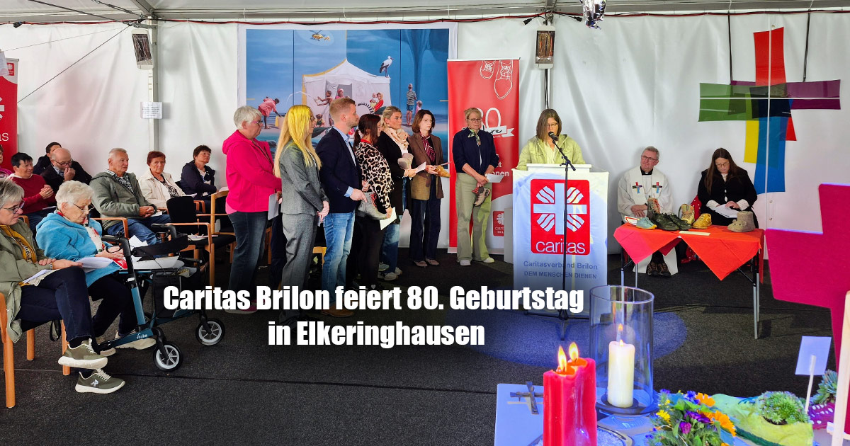 CaritCaritas Brilon feiert 80. Geburtstag in Elkeringhausenas