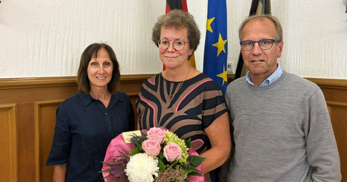 Karin Wigge 40 Jahre bei der Stadt Brilon