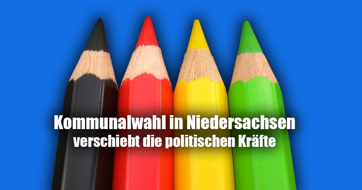 Kommunalwahl in Niedersachsen verschiebt die politischen Kraefte