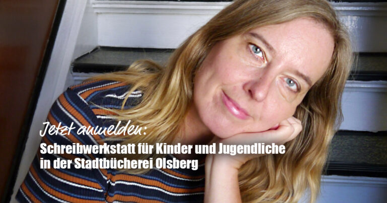Schreibwerkstatt fuer Kinder und Jugendliche in der Stadtbuecherei Olsberg