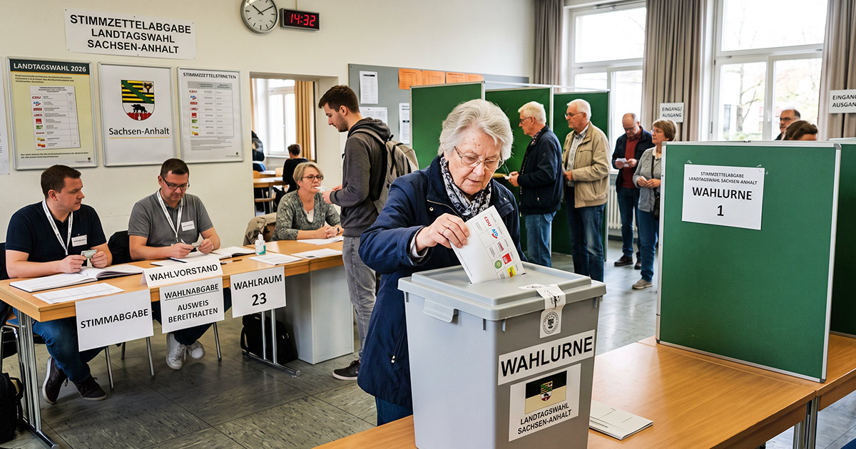 Wahlen in Sachsen Anhalt