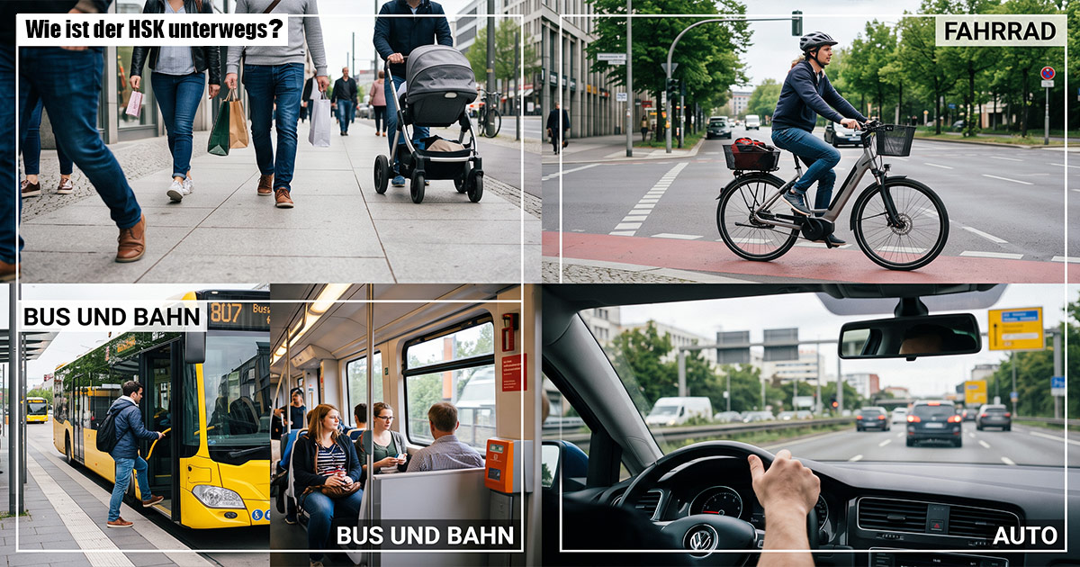 Wie sind wir unterwegs