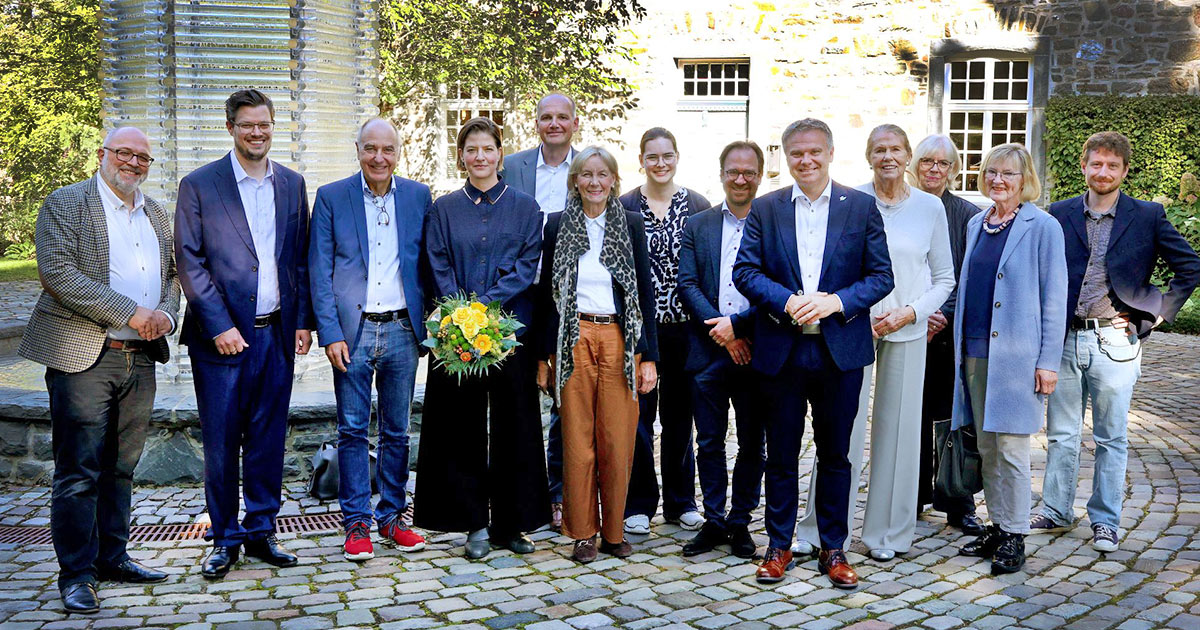 Jana Schroeder erhaelt den August Macke Preis des Hochsauerlandkreises