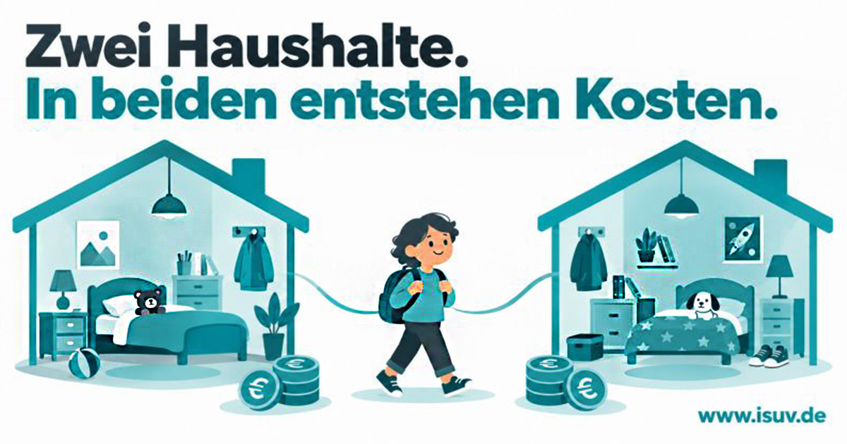 Kinder leben in zwei Haushalten. Doch wie zählt das beim Unterhalt? 8 Kinder leben in zwei Haushalten. Doch wie zaehlt das beim Unterhalt