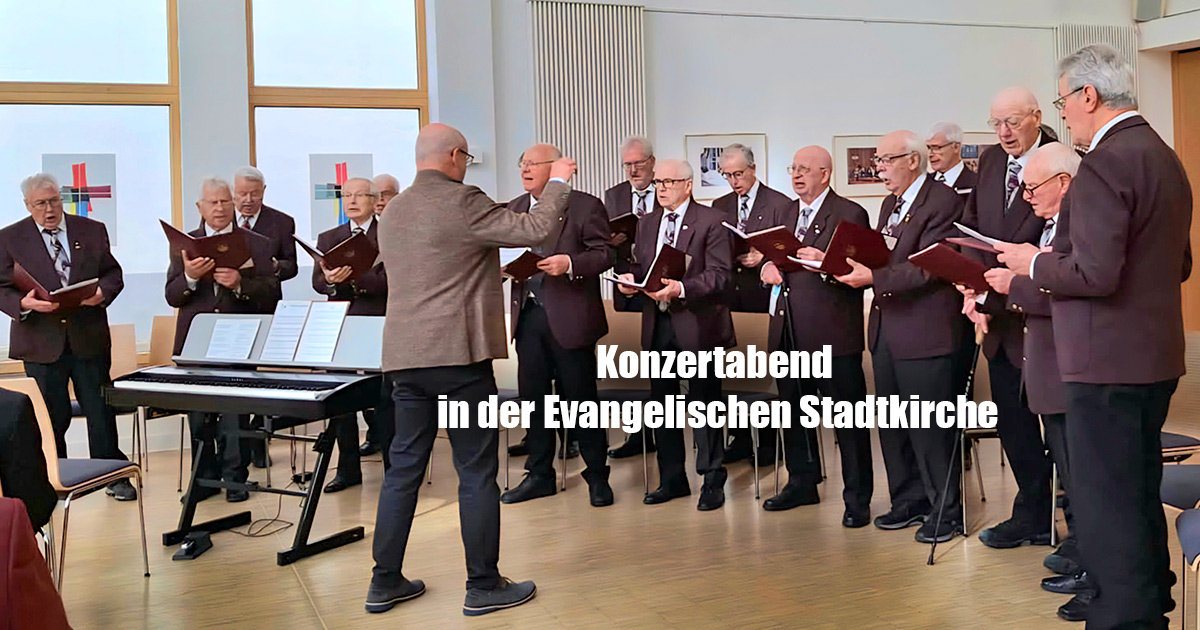 Konzertabend in der Evangelischen Stadtkirche 1