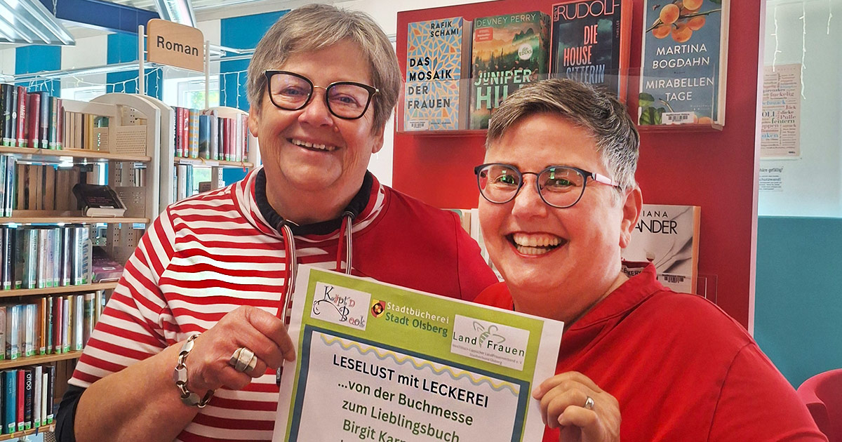„LeseLust mit Leckerei“ geht in Stadtbücherei Olsberg in die dritte Runde: Anmeldungen ab sofort möglich 1 LeseLust mit Leckerei Stadtbuecherei Olsberg