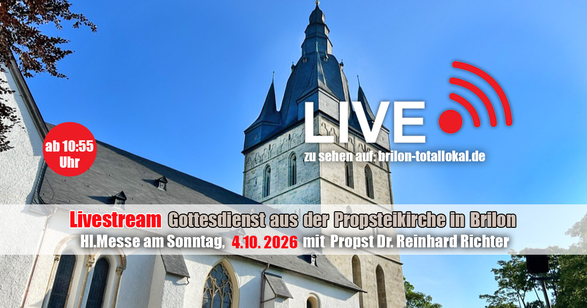 Live Uebertragung aus der Propsteikirche Brilon