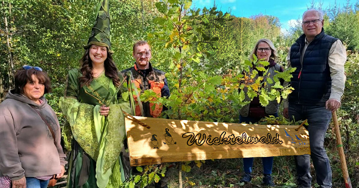 Scharfenberg Wichtelwald fuer die kleinen Besenbinder