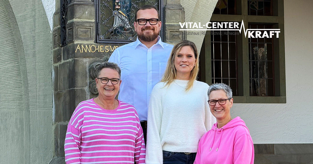 Sanitaetshaus in Brilon Vital Center Kraft startet mit neuer Internetseite durch